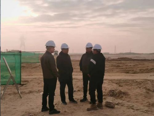 滕鴻儒董事長到一滕建設(shè)集團(tuán)西北分公司調(diào)研指導(dǎo)工作