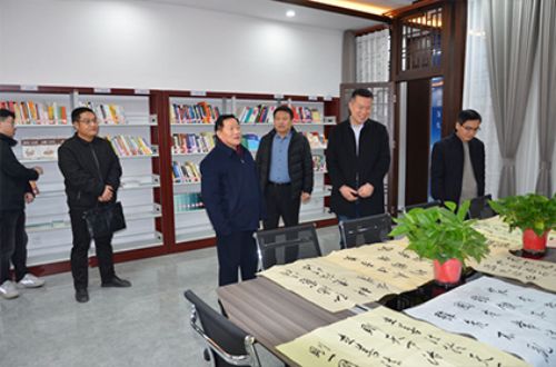 寧陽縣司法局領(lǐng)導(dǎo)一行到集團參觀法治文化建設(shè)