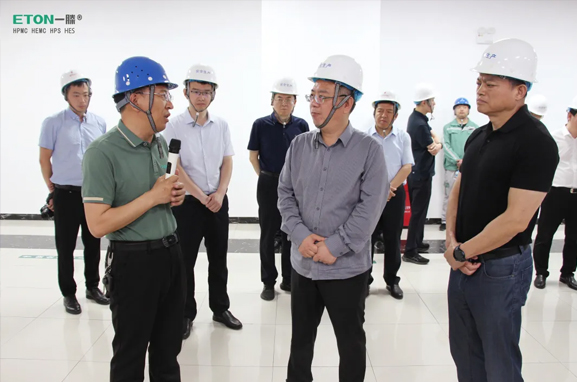 泰安市工業(yè)推進辦到一滕新材料調(diào)研指導(dǎo)工作