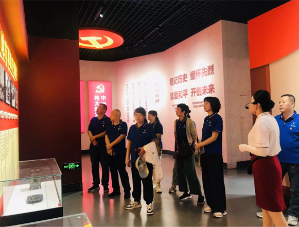 追尋紅色足跡 傳承紅色基因——肥城一滕醫(yī)藥公司組織開展主題黨日活動