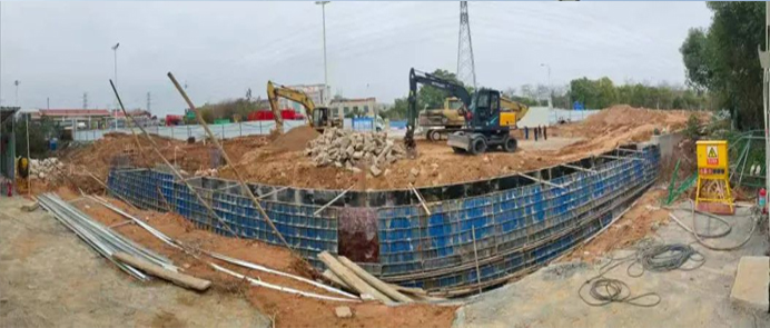 【干一項工程 樹一塊豐碑】一滕建設集團在建項目加快推進（二）