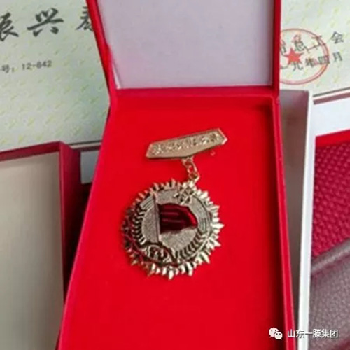 【祝賀】李金梁被授予振興泰安勞動獎?wù)聵s譽